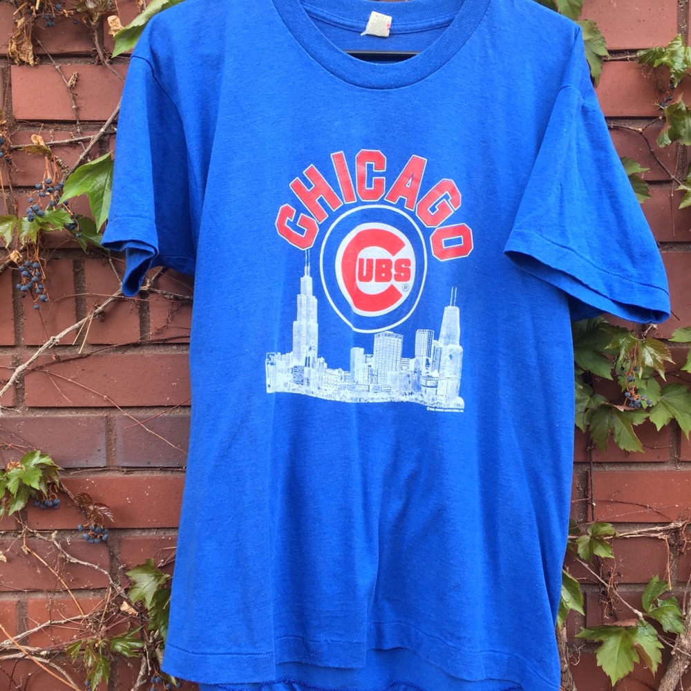 1985 Chicago Cubs Vintage Single Stitch Shirt 🐻